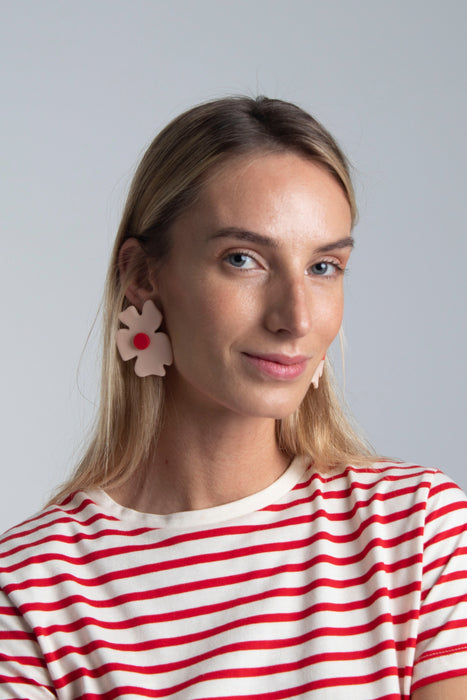Boucles d'oreilles - Jardin Rose