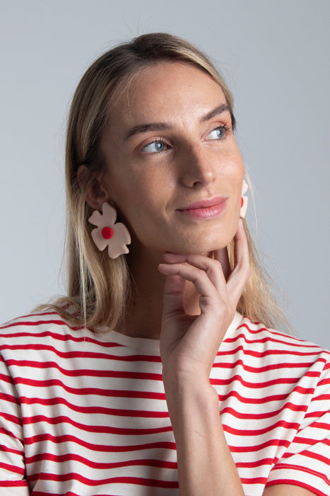 Boucles d'oreilles - Jardin Rose