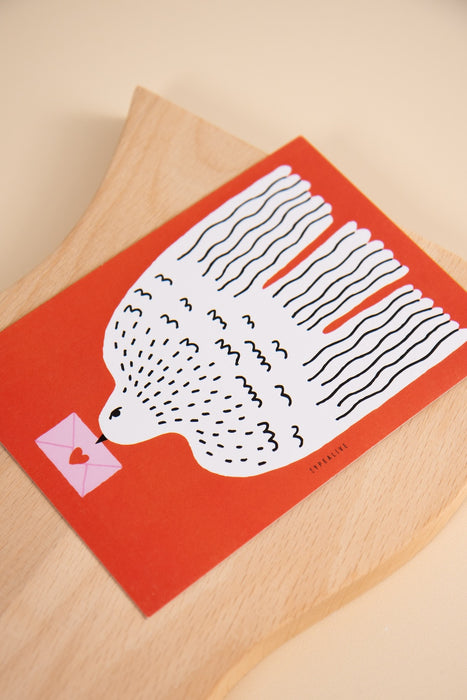 Carte postale Lovebird