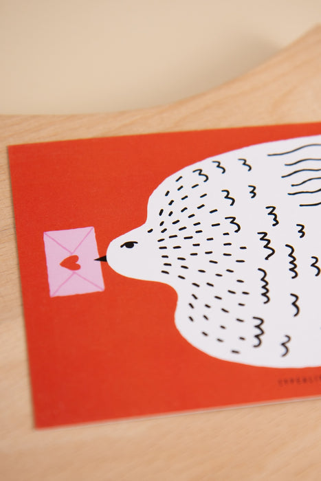 Carte postale Lovebird