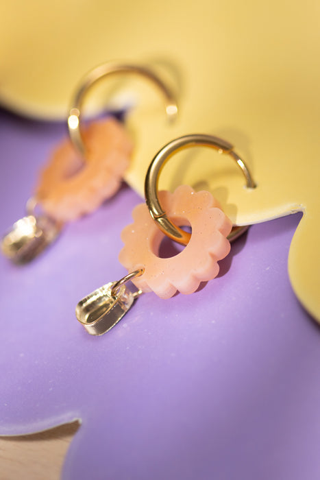Boucles d'oreilles - Fleur
