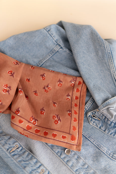 Foulard - Flora Noisette