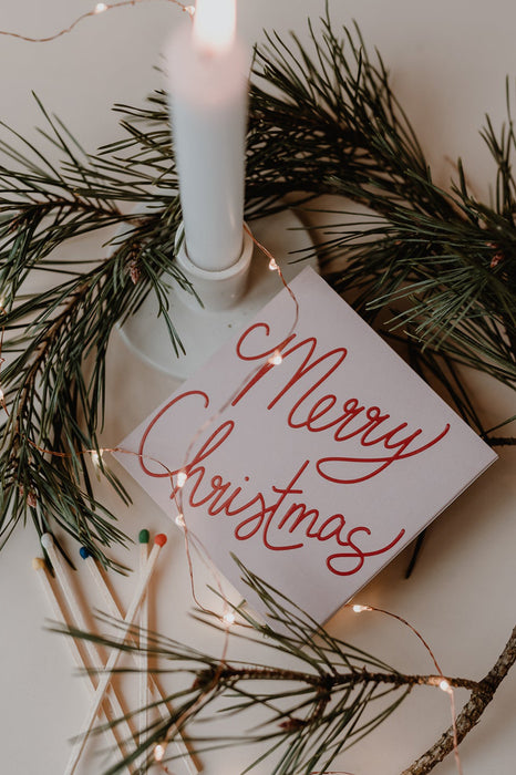 Boîte d'allumettes - Merry Christmas