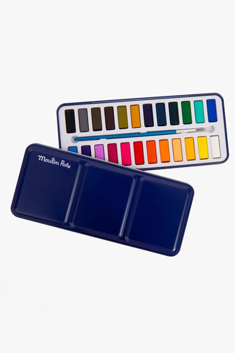 Boîte d'aquarelle - 24 couleurs