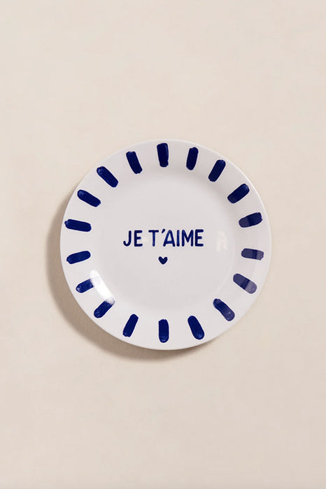 Assiette - Je t'aime