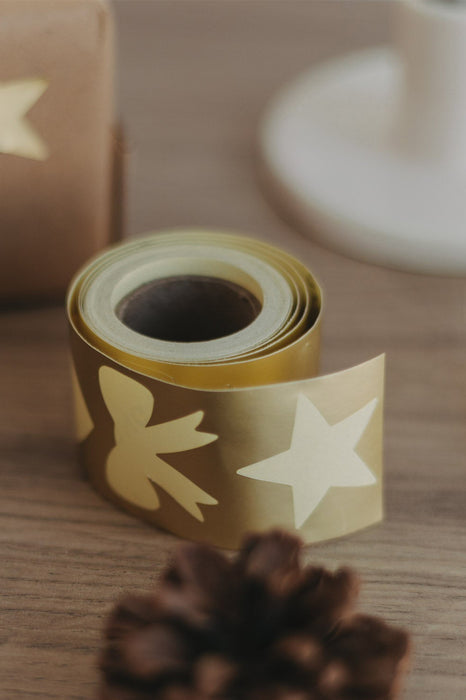 Rouleau de stickers - Noël