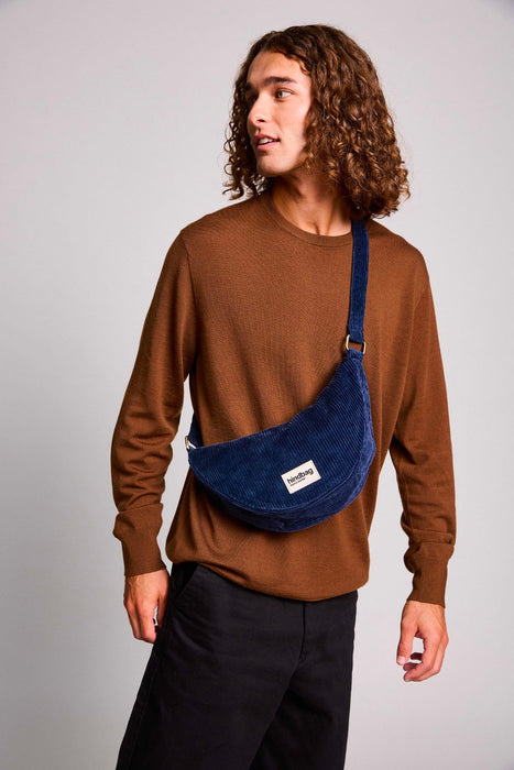 Sac Andrea - Velours Marine