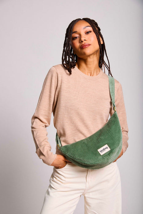 Sac Andrea - Velours Vert d'eau