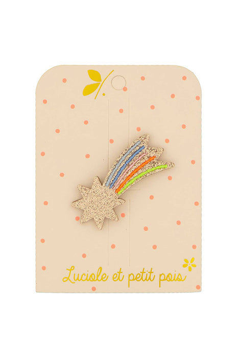 Barrette - Étoile filante multico