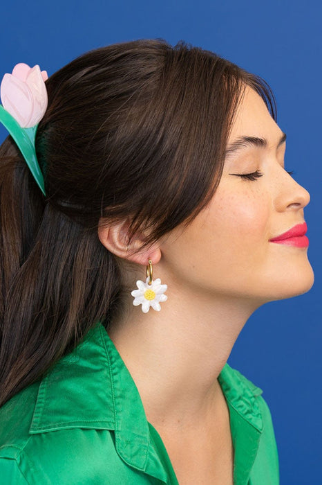 Boucles d'oreilles - Pâquerette