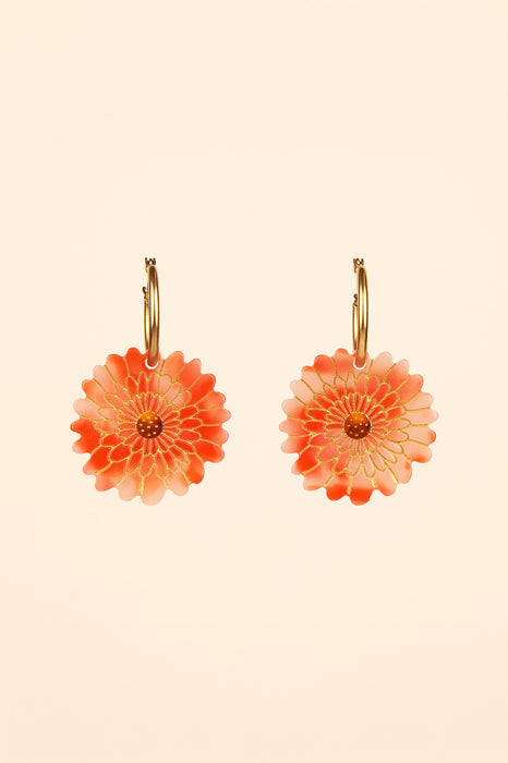 Boucles d'oreilles - Dahlia