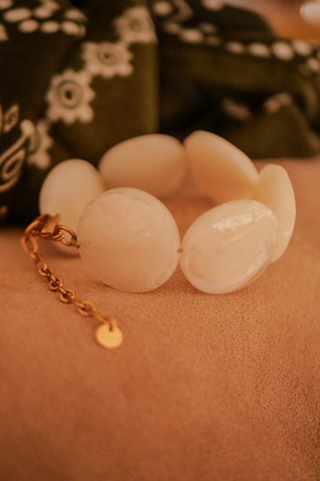 Bracelet - Poli (crème)