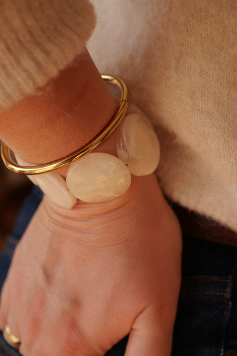 Bracelet - Poli (crème)