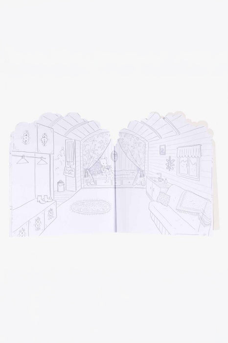 Carnet coloriage & stickers - La grande famille
