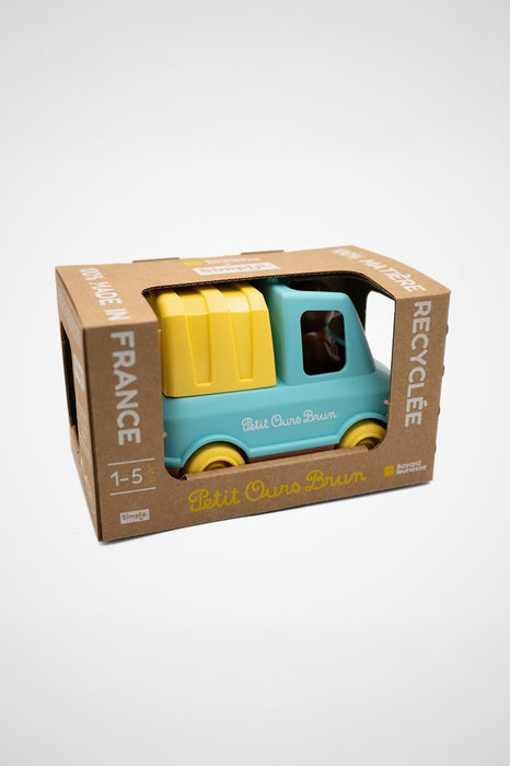 Jouet de bain - Camion Poubelle (Menthe)