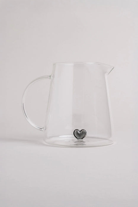 Carafe - Coeur noir