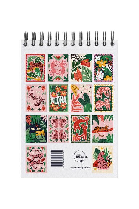 Carnet de coloriage A6 - Wild