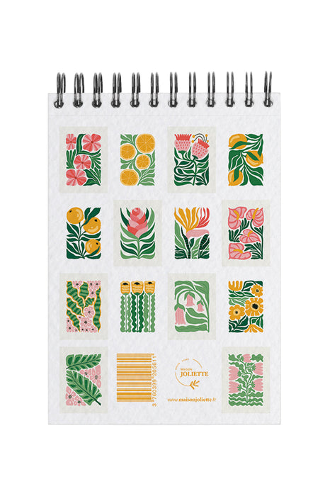 Carnet de coloriage A6 - Tropical