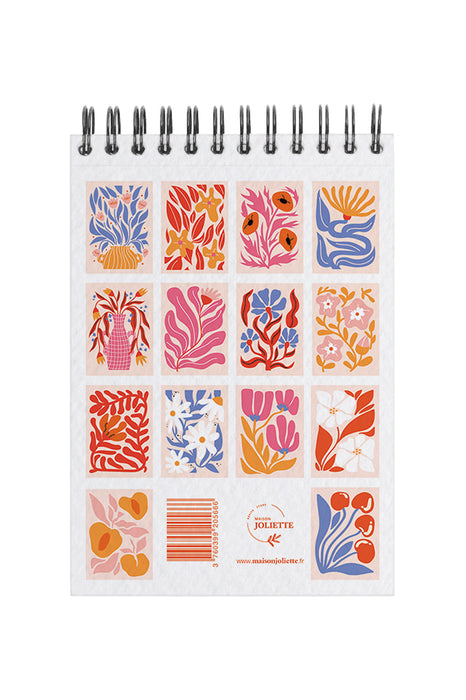 Carnet de coloriage A6 - Floral #2