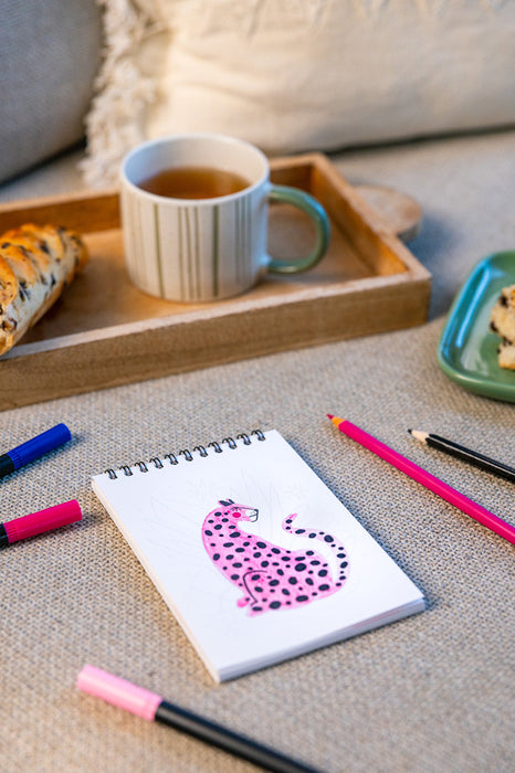 Carnet de coloriage A6 - Wild