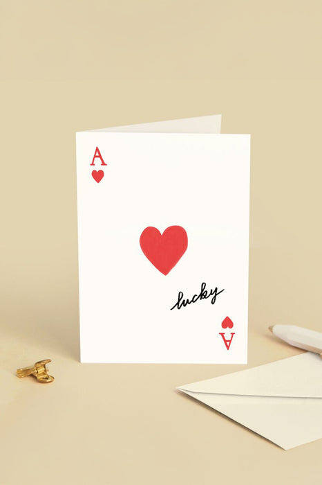 Carte double - Lucky