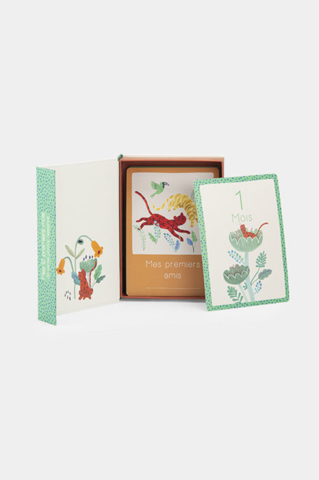 Cartes Mes 12 premiers mois - La forêt Mawa