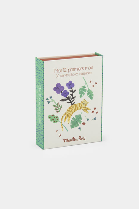 Cartes Mes 12 premiers mois - La forêt Mawa
