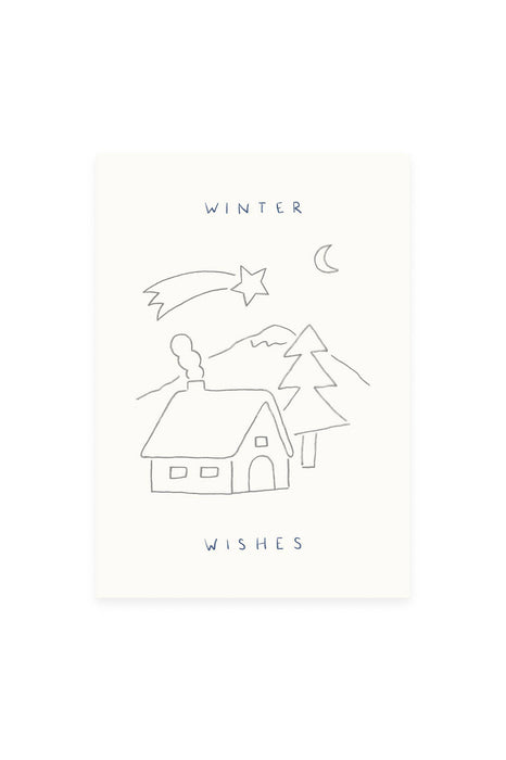 Carte postale - Winter wishes