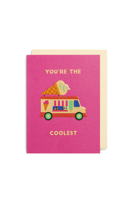 Mini carte double - You're the coolest
