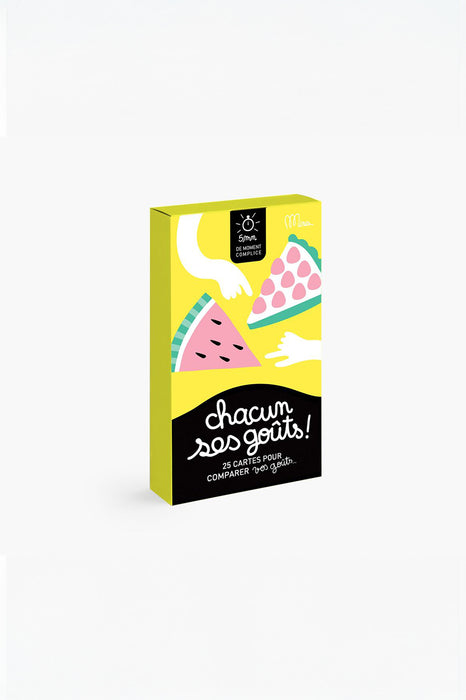 5 min - Chacun ses goûts !