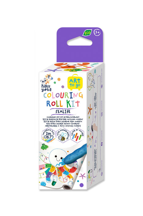 Kit de coloriage - Rouleau de 2m (sealife)