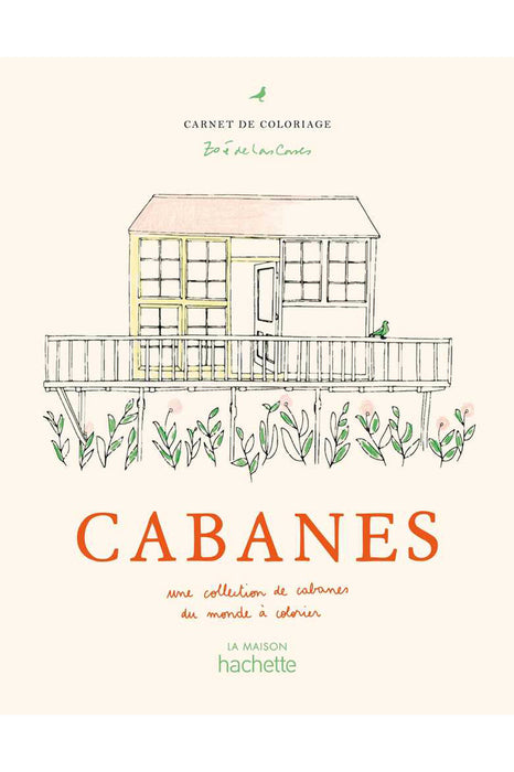 Livre de coloriage - Cabanes