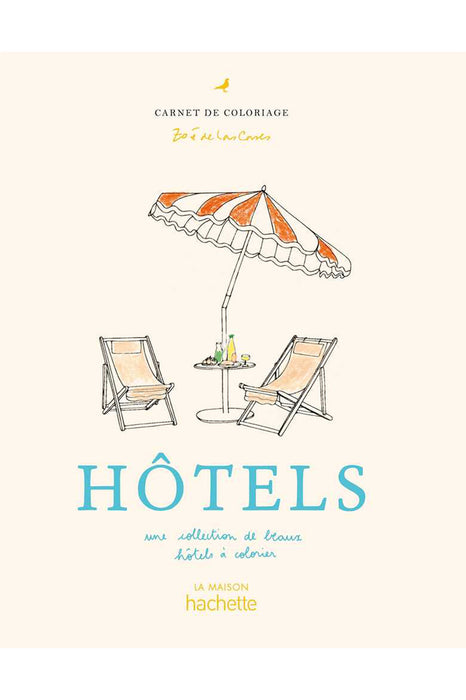 Livre de coloriage - Hôtels