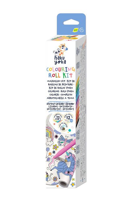 Kit de coloriage - Rouleau de 3m (licornes)