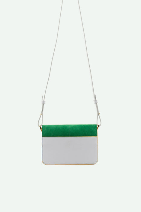 Sac bandoulière - Bleu & Vert