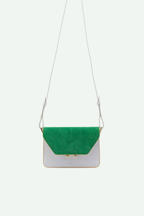 Sac bandoulière - Bleu & Vert