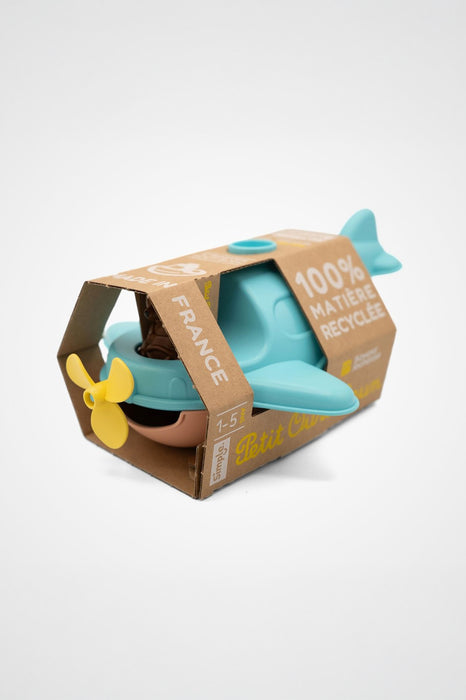 Jouet de bain - Hydravion Petit Ours Brun (Menthe)