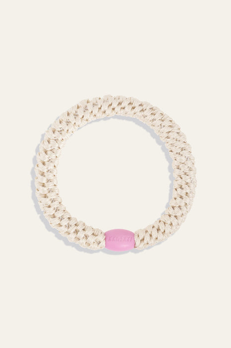 Élastique Kknekki - Ivory pink bead