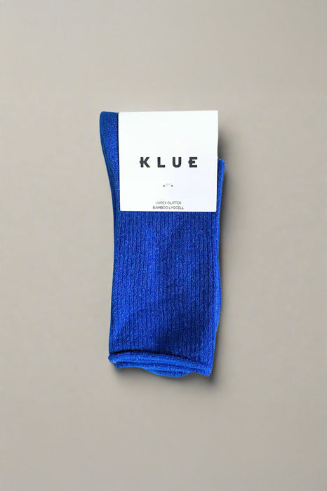 Chaussettes Lurex - Electric Blue