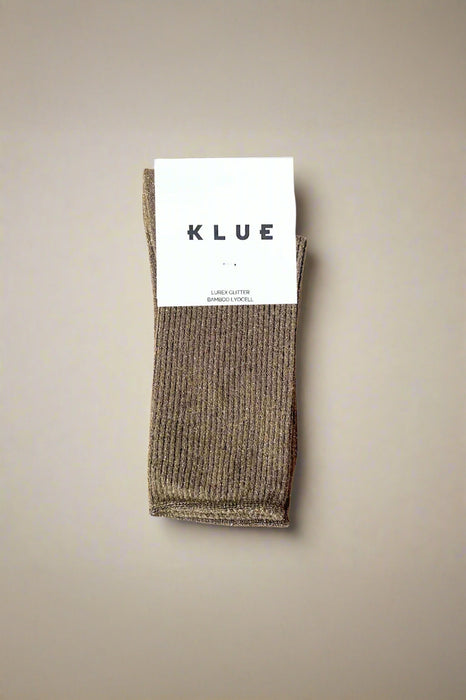 Chaussettes Lurex - Caramel