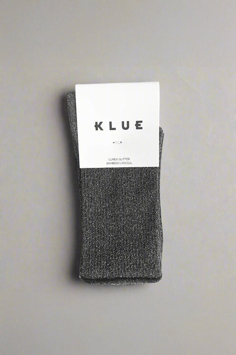 Chaussettes Lurex - Gris anthracite