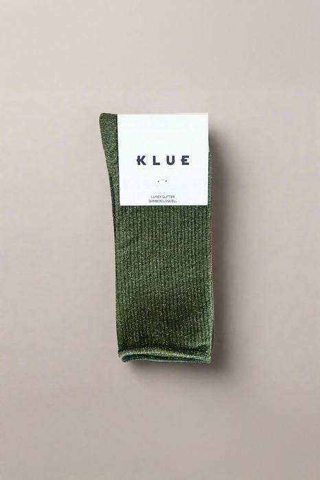 Chaussettes Lurex - Kaki