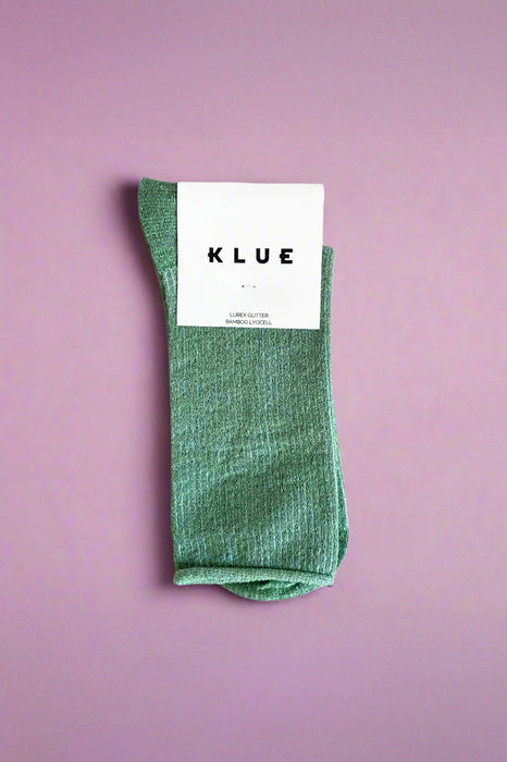 Chaussettes Lurex - Mint Green