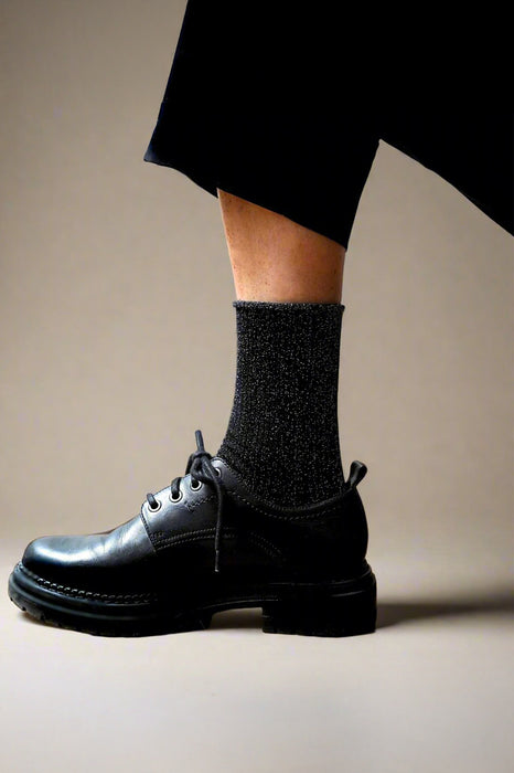 Chaussettes Lurex - Noir