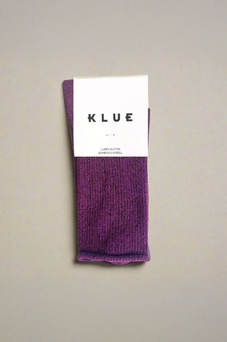 Chaussettes Lurex - Violet