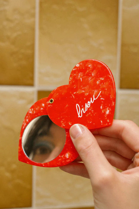 Miroir de poche - Bisou
