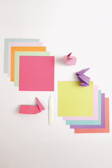 Papier à origami - Duo color pastel