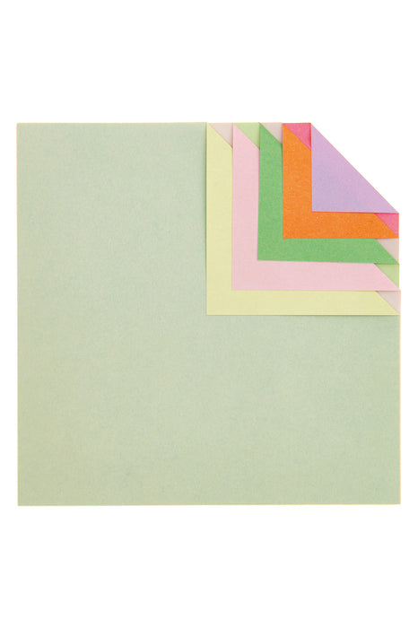 Papier à origami - Duo color pastel