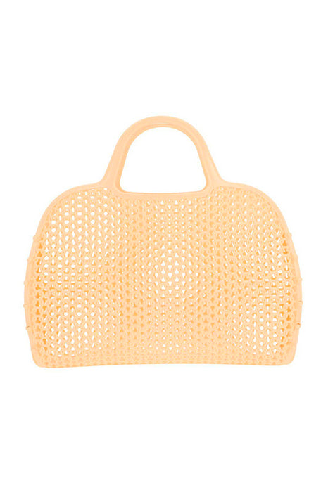Panier rétro coloré - Mellow Yellow