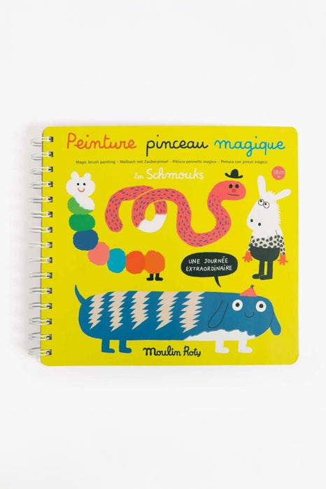 Peinture pinceau magique - Les Schmouks